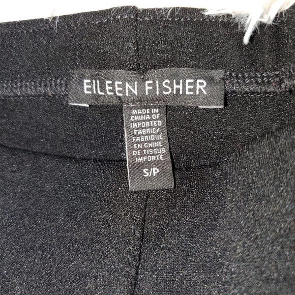 Eileen Fisher Black Pull On Pants Small NWOT - Picture 9 of 16